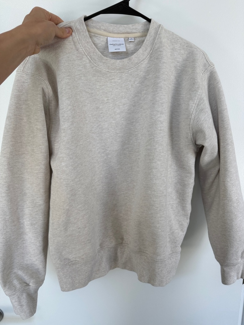 Aritzia Crewneck Sweatshirt - Heathered light Beige